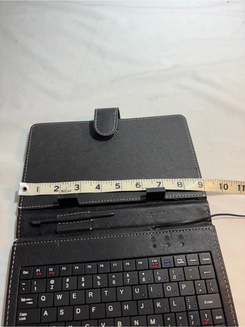 Universal Black Tablet Case with Keyboard and stand